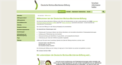 Desktop Screenshot of dmb-stiftung.de